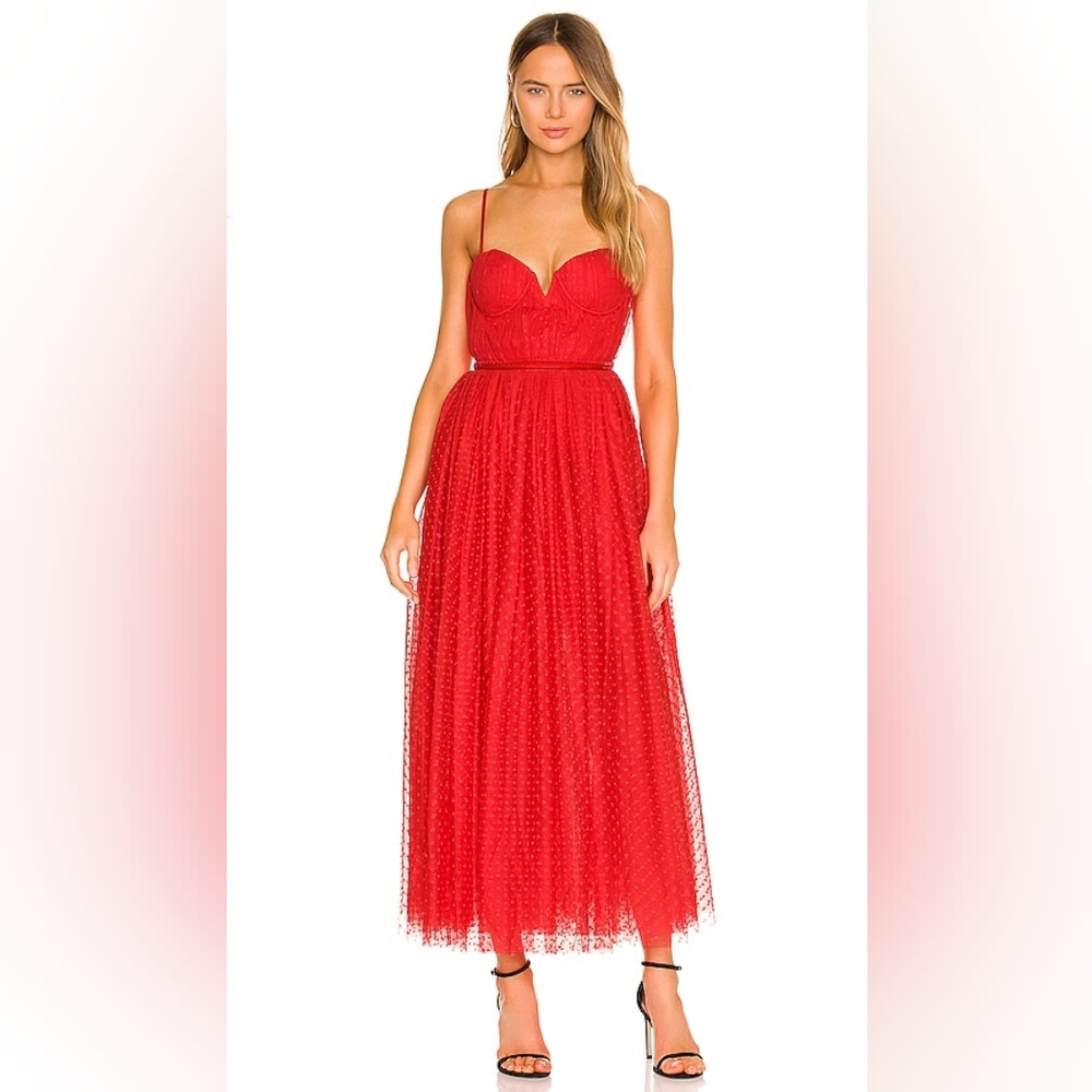 Sau Lee Selena Tullle Dress
